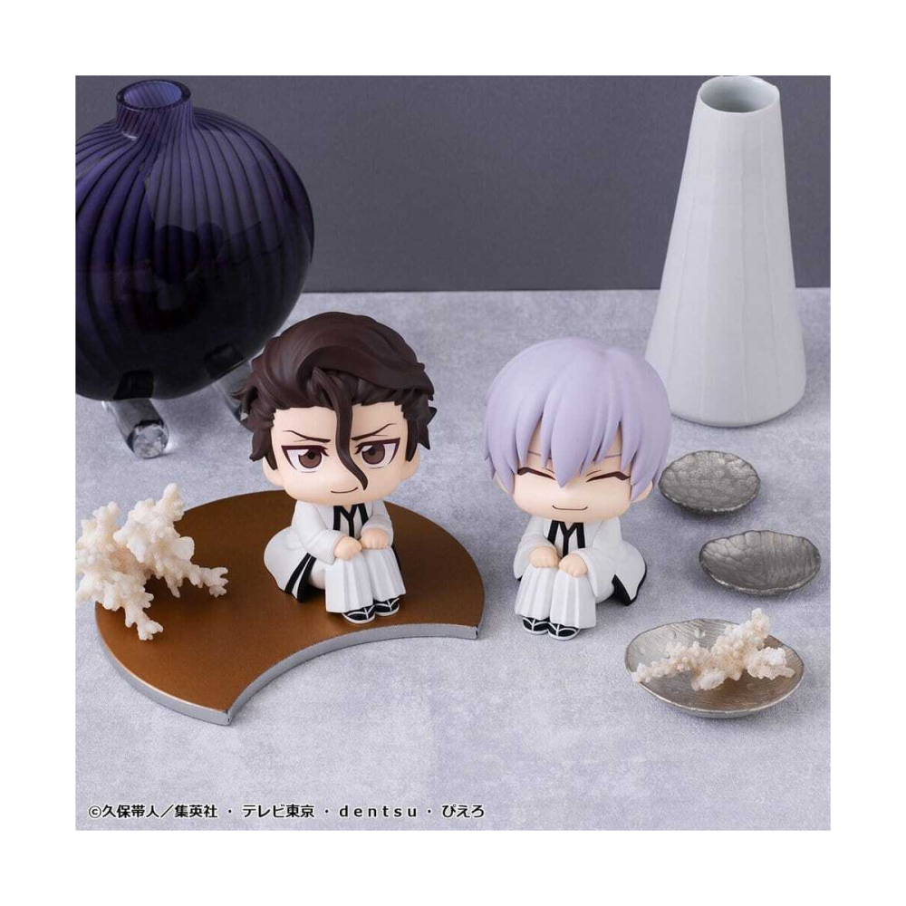 Bleach pack 2 figurines PVC Look Up Sosuke Aizen & Gin Ichimaru 11 cm (with gift)