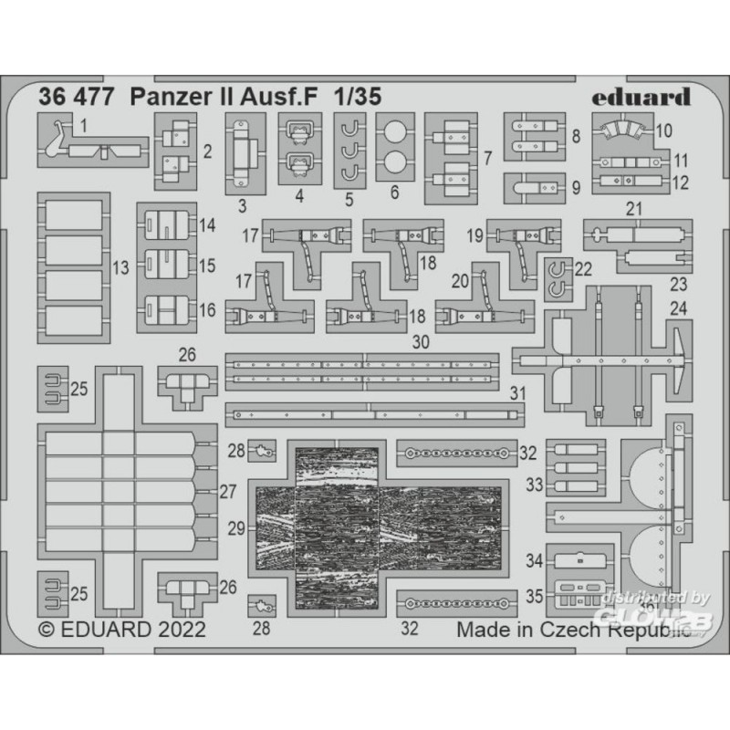 Panzer II Ausf.F pour ACADEMY