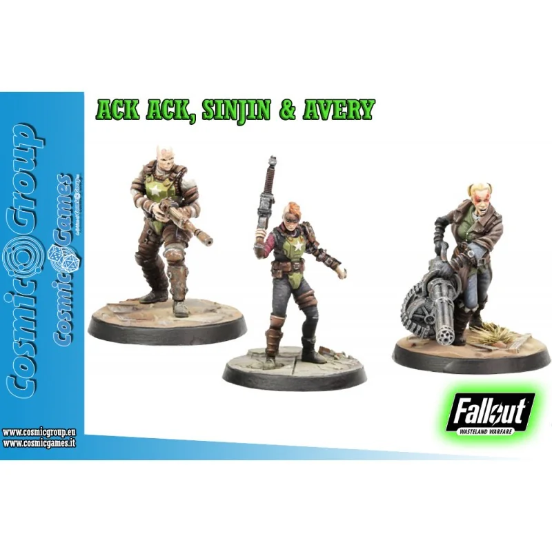 Wargame Fallout ww ack ack sinjin & avery
