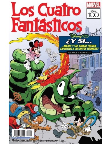 El Asombroso Spiderman 17 (portada Alternativa Disney 100-los 4 Fantasticos) – Comic
