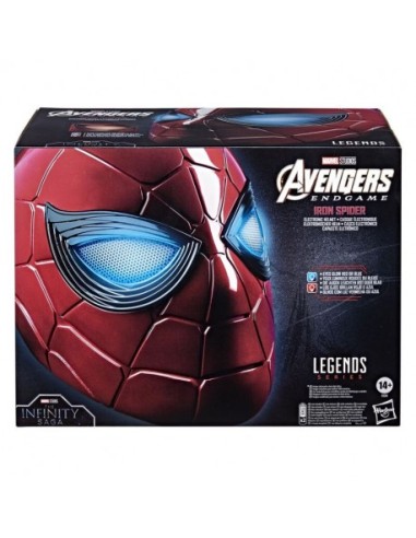 Casco Electrónico Spiderman Iron Spider Marvel Legends – Comic