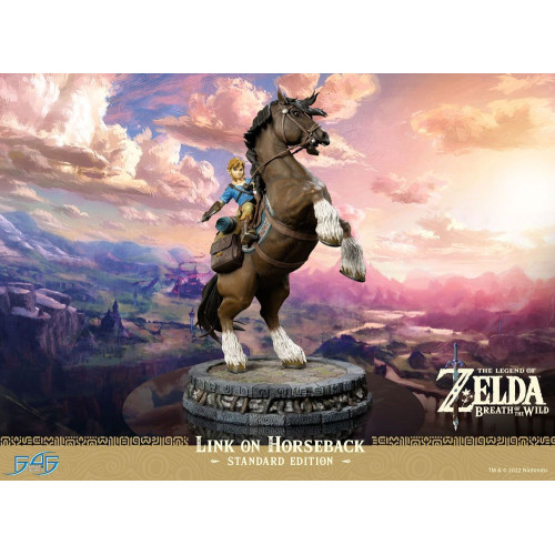 The Legend of Zelda Breath of the Wild statue Link on Horseback 56 cm - First 4 Figures