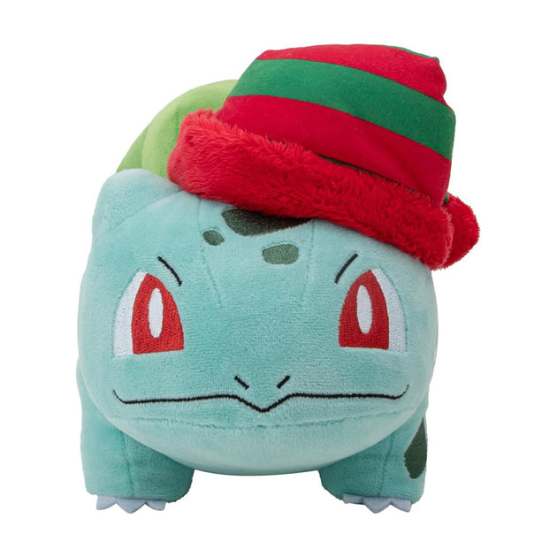 Pokémon - Peluche - Bulbizarre Bonnet de Noël
