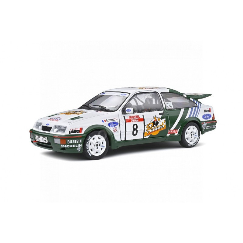 Miniature Ford sierra cosworth 8 auriol/giraudet tour de corse 1988 1er