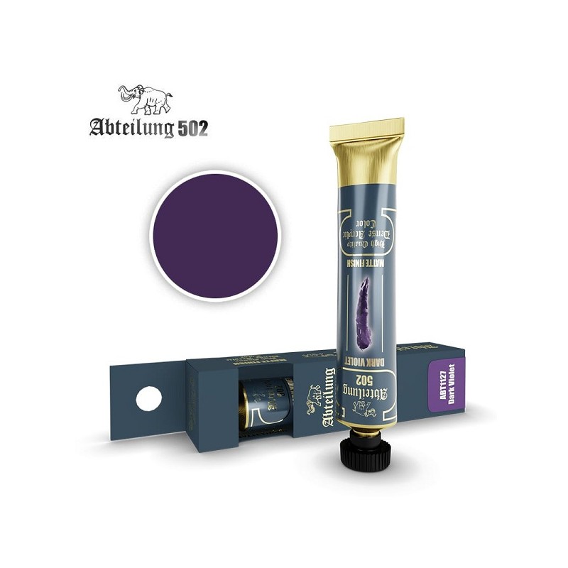 Peinture Acryliques dense - violet foncé