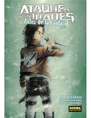 Ataque a los Titanes Antes de la Caida Novela – Volume 3