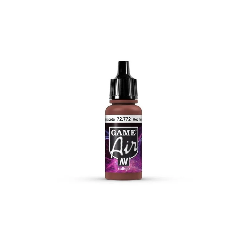 Peinture Vallejo GAME AIR Couleur: Rouge Terracota - Couleur acrylique 17 ml