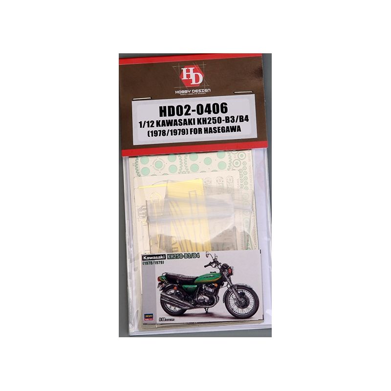 Peinture Kawasaki kh250-b3/b4 1978/1979 pour hasegawa 21508
