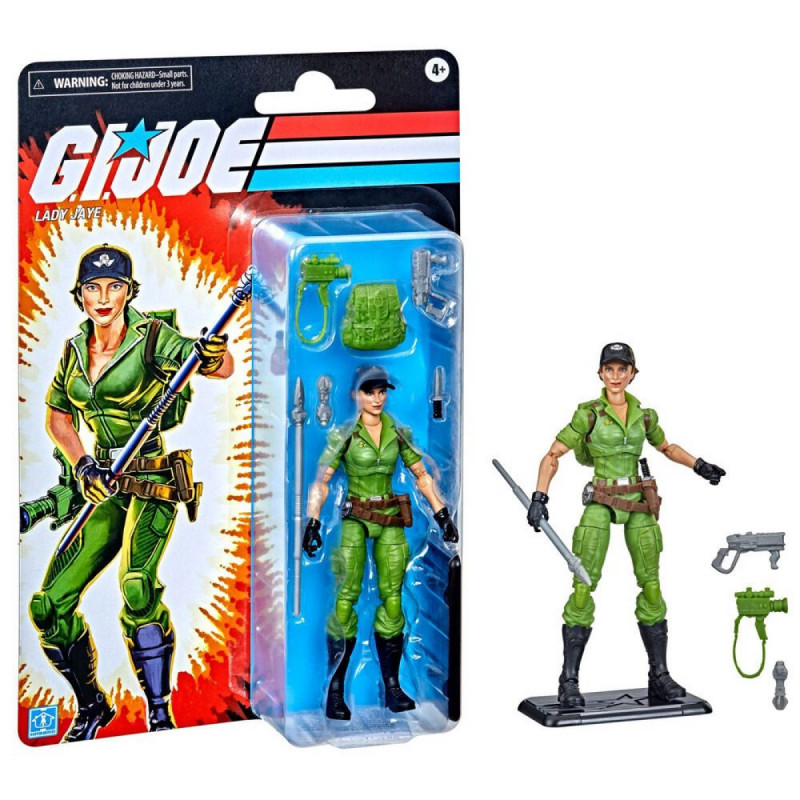GI JOE Retro Collection 2022 Lady Jaye Hasbro – Figurine