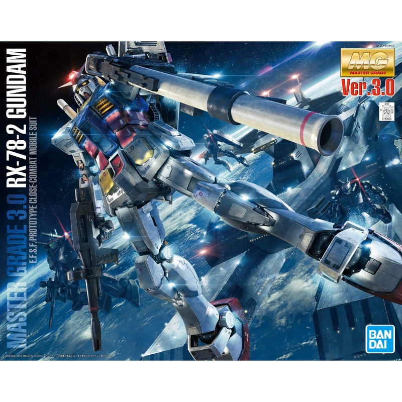 GUNDAM Master Grade RX-78-2 version 3.0 Bandai – Gunpla