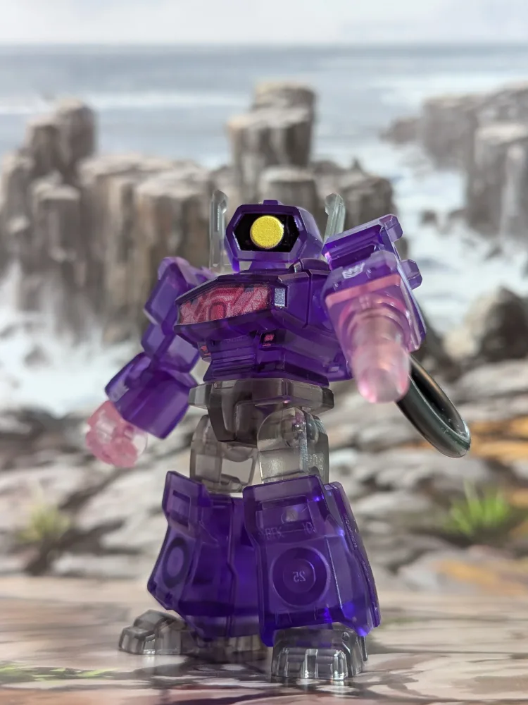 Glittering Shockwave (~4-6cm) – Transformers Heavy Metal War (DV03) – Blokees