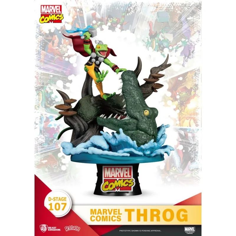 Marvel Comics diorama PVC D-Stage Throg 17 cm