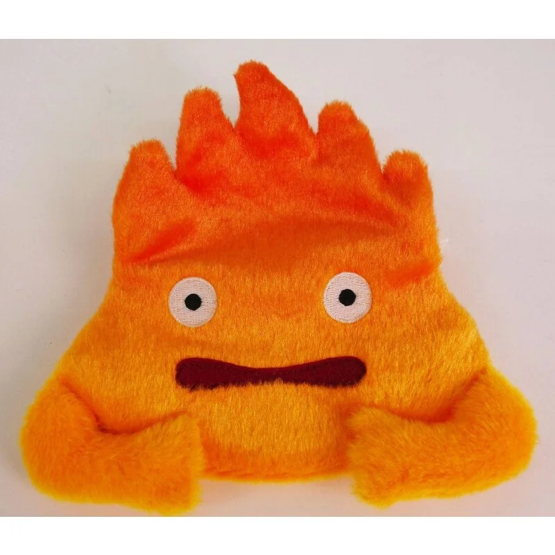 Portefeuille Le Château ambulant porte-monnaie peluche Calcifer 12 cm