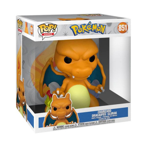 Pokemon POP! Vinyl figurine Dracaufeu Charizard (EMEA) 25 cm - Super Sized Jumbo - FUNKO