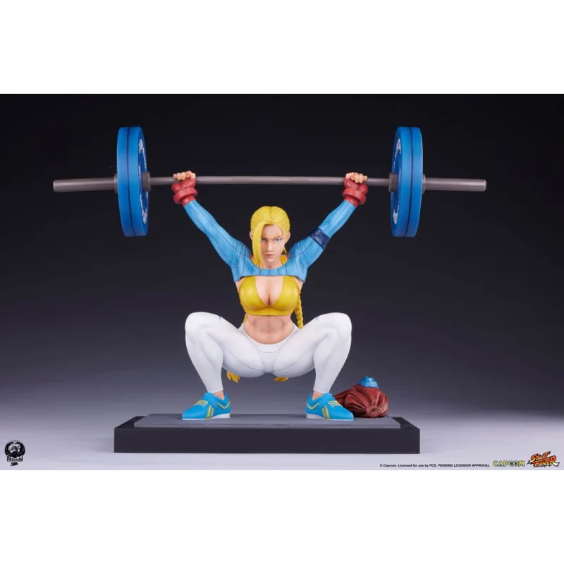 Street Fighter statuette Premier Series 1/4 Cammy: Powerlifting Alpha 41 cm