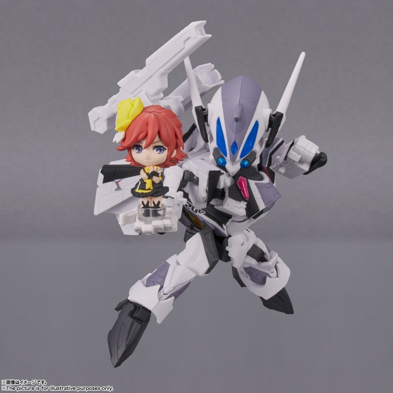 Figurine Macross vf-31f siegfried kaname tiny ses