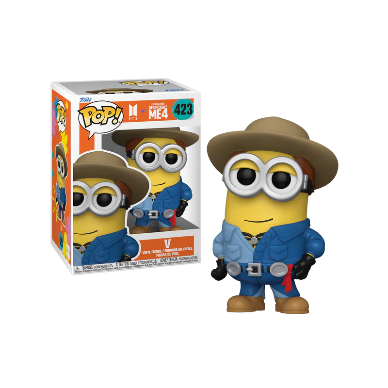 Figurine Pop MINIONS X BTS - POP Rocks N° 423 - V