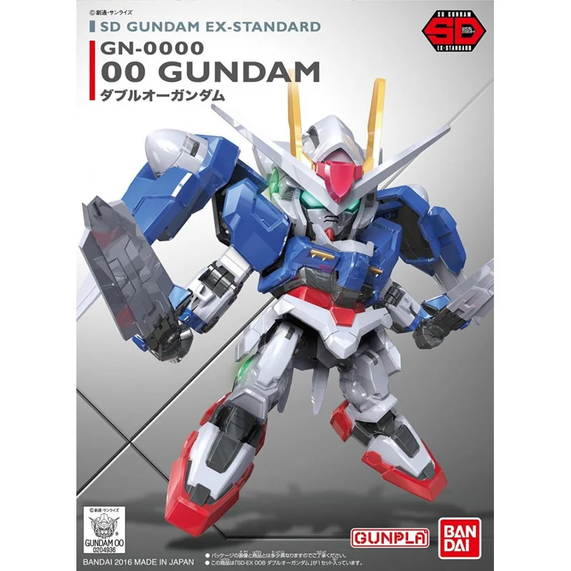 Gunpla GUNDAM - SD Gundam Ex-Standard 00 Gundam - Model Kit