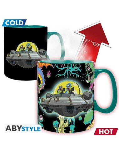 Spaceship - – 460 ml – TAZA TERMINCA – RICK AND MORTY