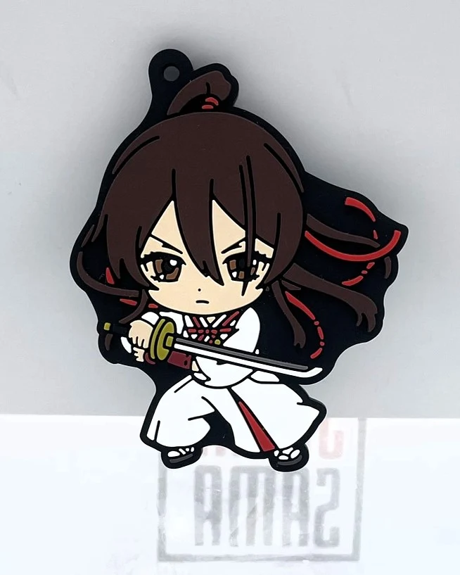 Porte-clés – Hell's Paradise – Yamada Asaemon Sagiri Rubber Straps / (Missing Chain)