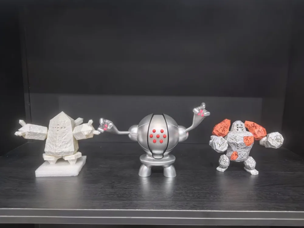 [PREORDER] 1/10 Scale Figure [HANHAN] – Regirock & Regice & Registeel