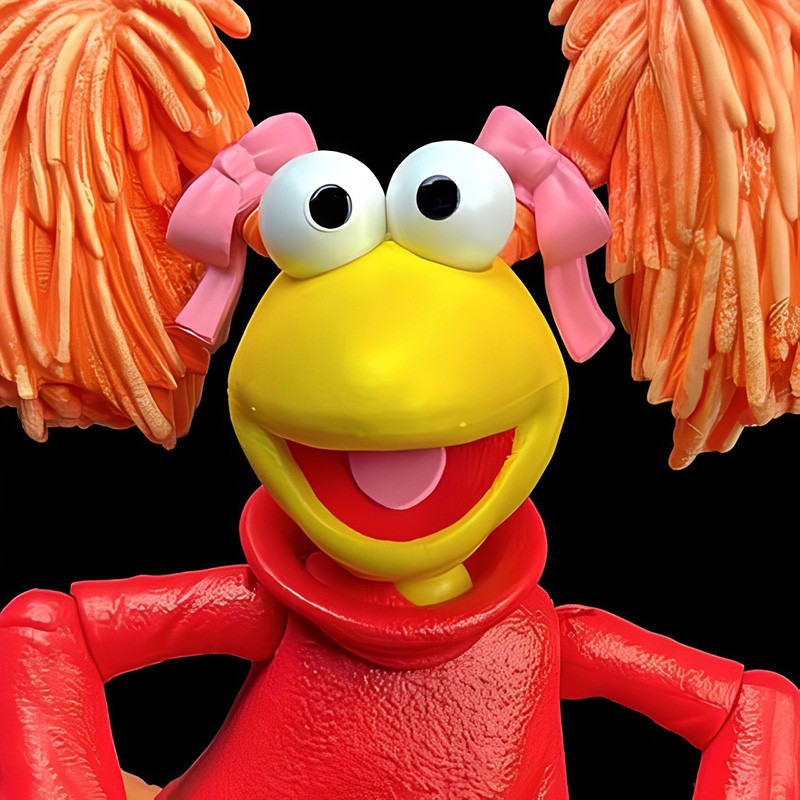 FRAGGLE ROCK Red Boss Fight Studio – Figurine articulée