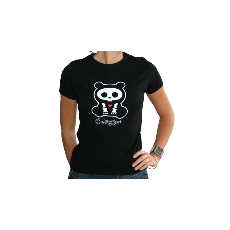 SKELANIMALS - T-Shirt CHUNGKEE Femme Black Basic
