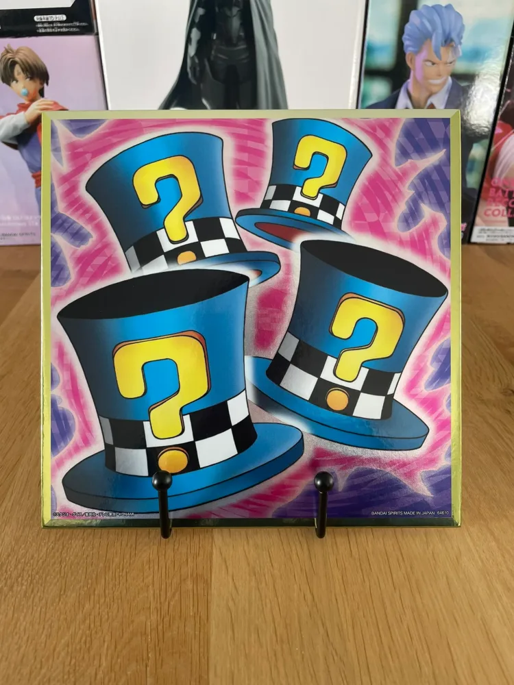 Yu-Gi-Oh! – Ichiban Kuji · Lot H Shikishi 20*20 cm Châpeaux Magiques