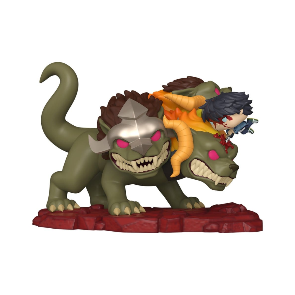 Figurine Pop Solo Leveling POP! Deluxe Vinyl figurine Jinwoo Vs Cerberus 9 cm