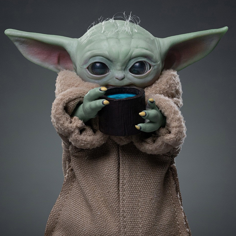 Statue – THE MANDALORIAN & GROGU Grogu Always Hungry Grogu Collection Iron Studios