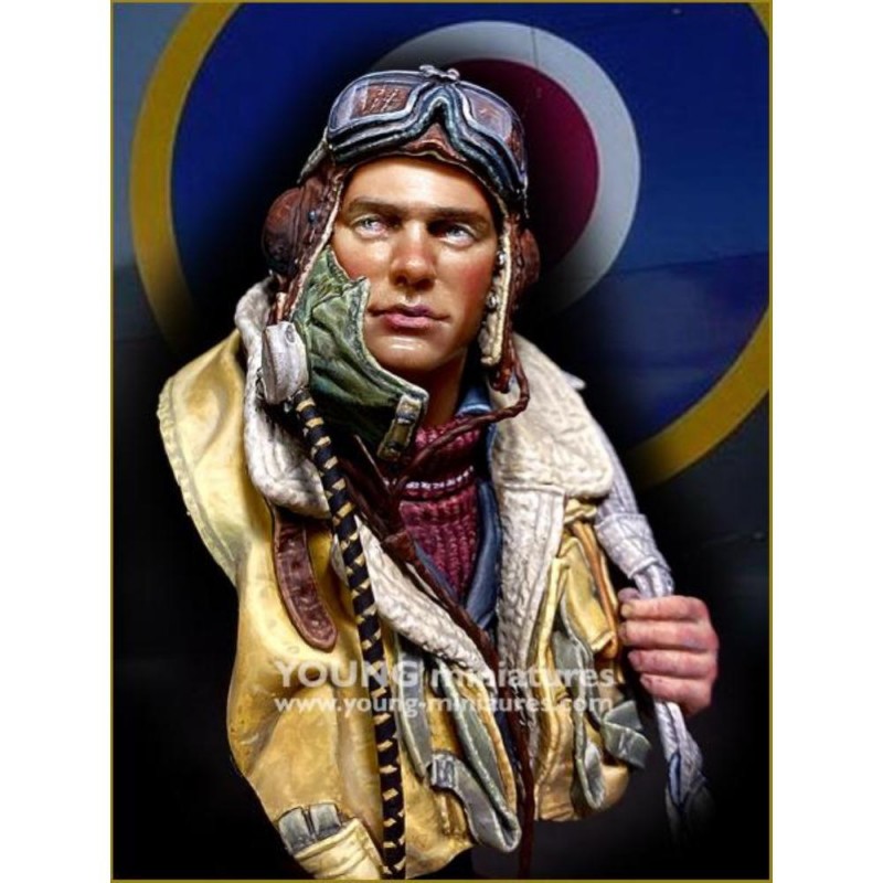 Young: BATTLE OF BRITAIN- RAF Pilot WWII (busto 1/10)