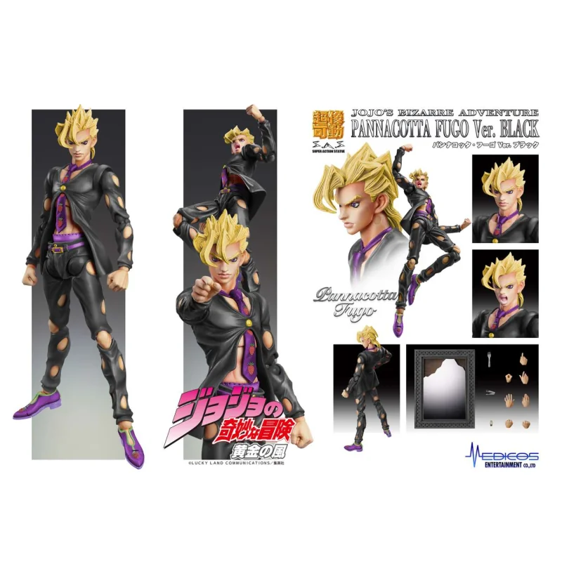 Figurine Jojo's Bizarre Adventure Golden Wind - PANNACOTTA FUGO VER. Chozokado NOIR