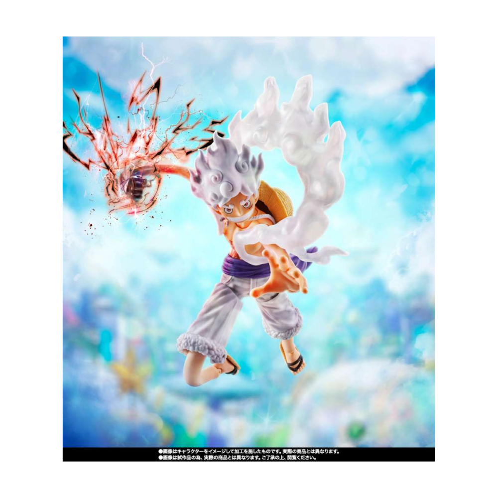 One Piece figurine S.H.Figuarts Monkey D. Luffy Gear 5 Future Island Egghead 15 cm