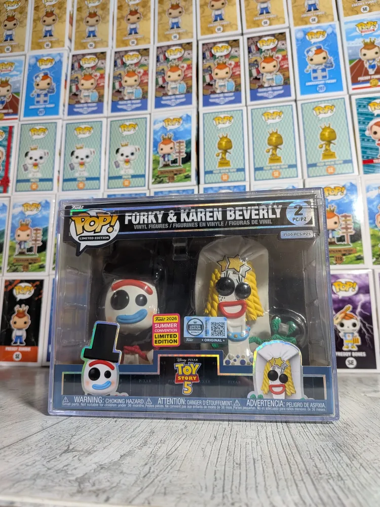 Funko Pop! – Disney Pixar #12 – Forky & Karen Beverly (SC2026/3500PCS)