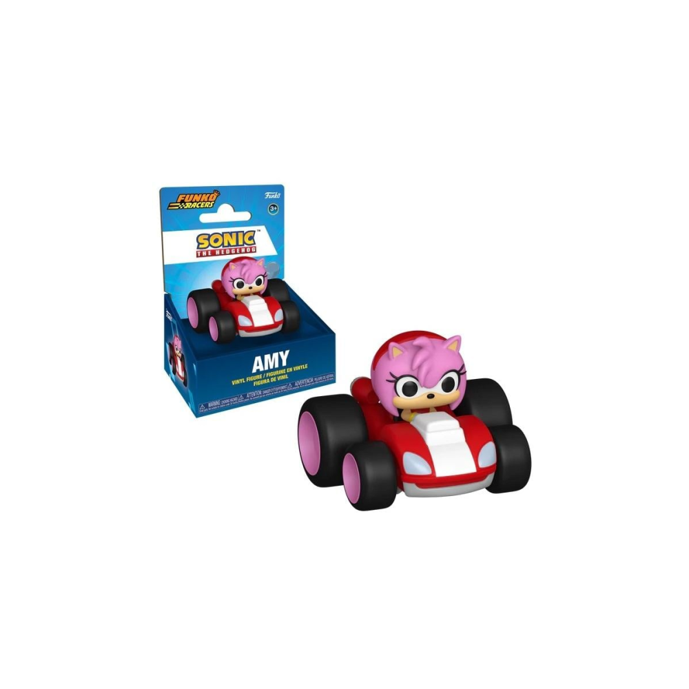 Figurine Pop Sonic The Hedgehog Super Racers Diecast figurine Amy Rose 5 cm