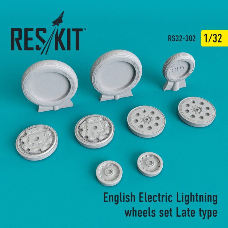 BAC/EE Lightning Wheels set Late type (conçu pour être utilisé avec le kit Trumpeter)
