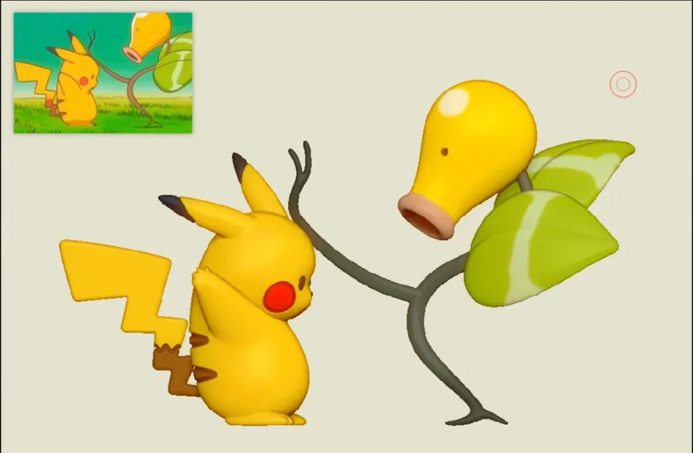 [PREORDER] 1/20 Scale World Figure [SWFT] – Pikachu & Bellsprout