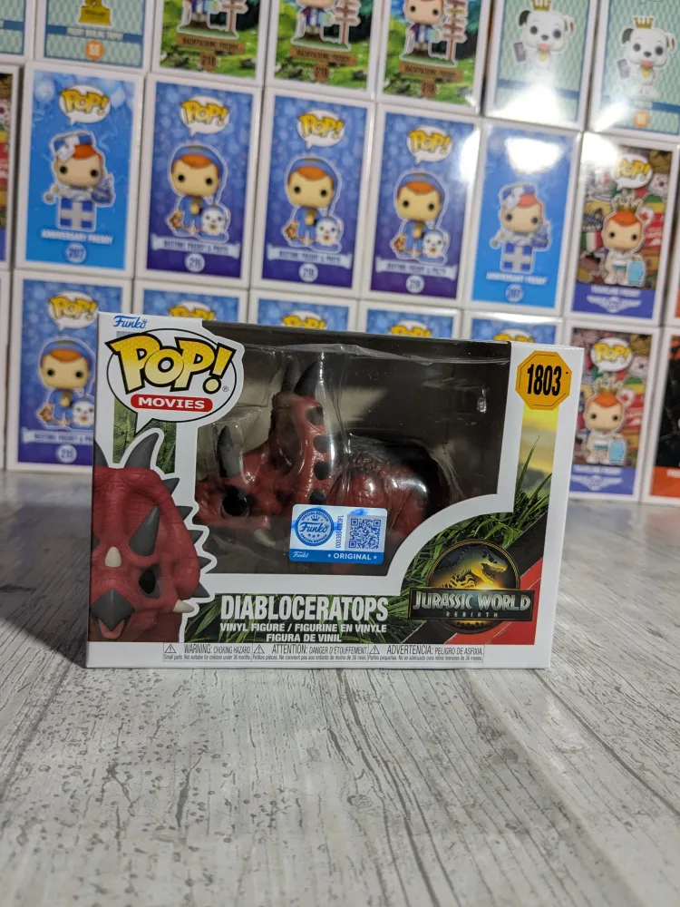 Funko Pop! – Jurassic World #1803 – Diabloceratops