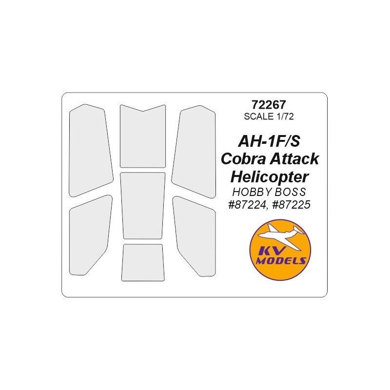 Hélicoptère d'attaque Bell AH-1F/S Cobra (conçu pour être utilisé avec les kits HOBBY BOSS HB87224, HB87225)