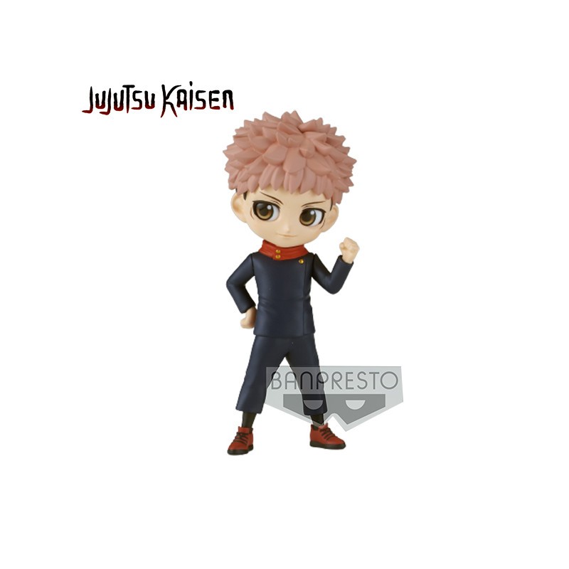 Figurine Jujutsu Kaisen Q Posket Petit Vol 1 A Yuji Itadori 7cm - W92