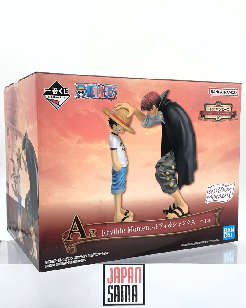 Luffy and Shanks Revible Moment Prize A – ICHIBAN KUJI – [USED] One Piece