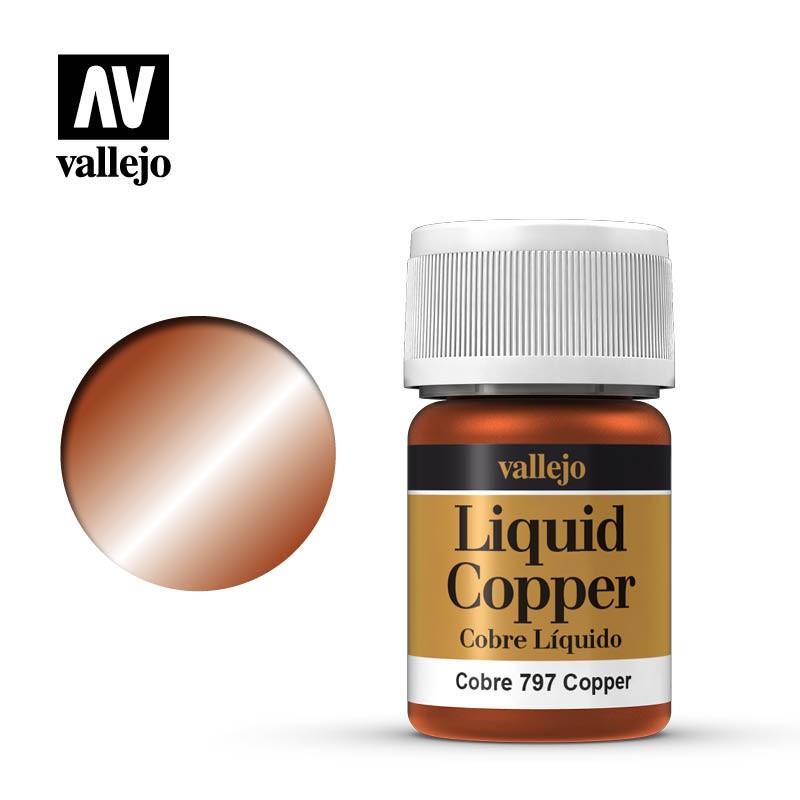 Peinture Modèle couleur 70797 alcool de cuivre liquide