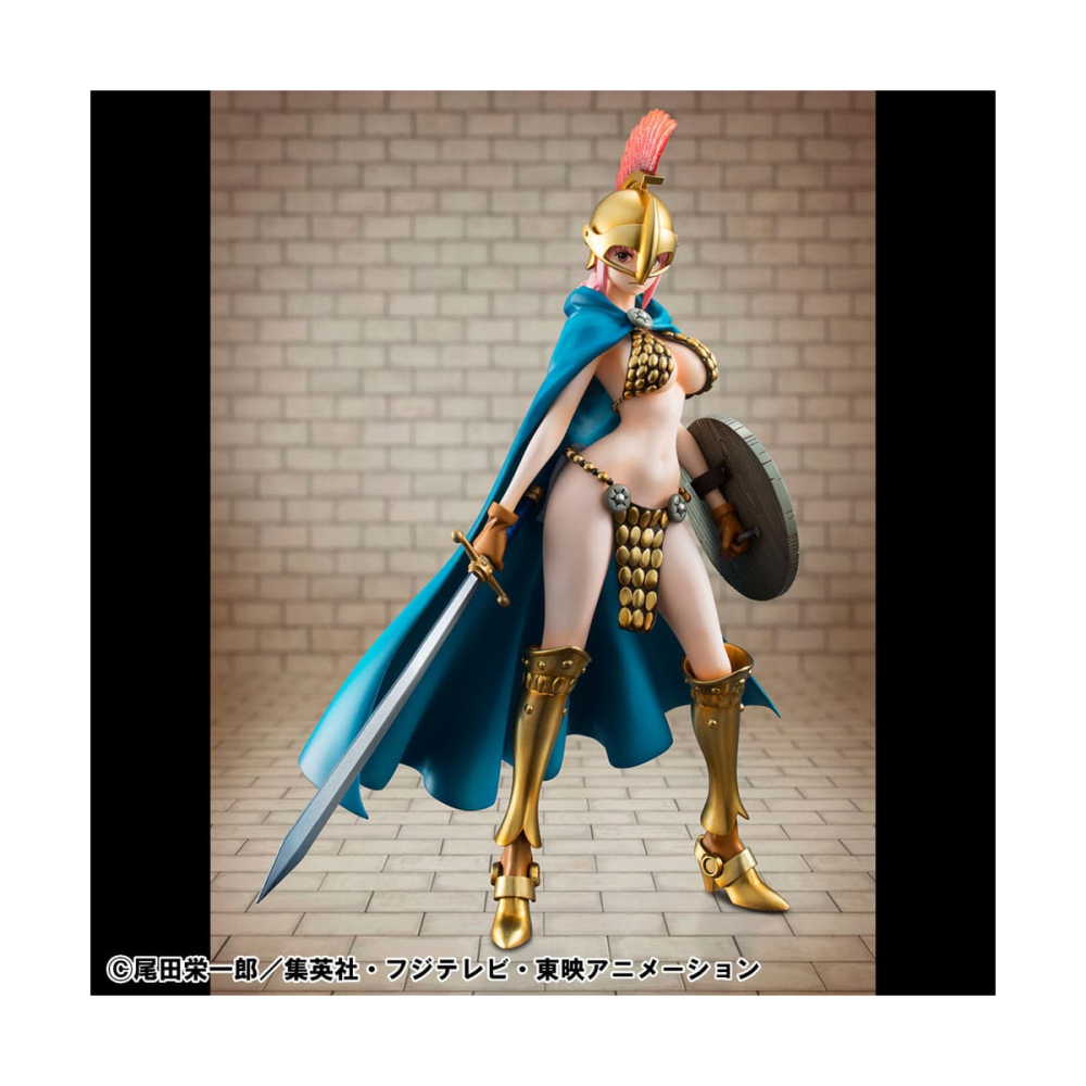 One Piece Figurine PVC P.O.P. Gladiator Rebecca Sailing Again Super Limited Reprint Ver. 22 cm