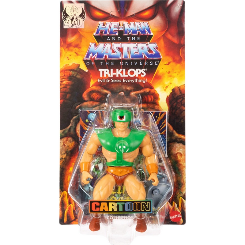 Figurine – MAITRES DE L’UNIVERS Origins Cartoon Collection Tri-Klops Mattel
