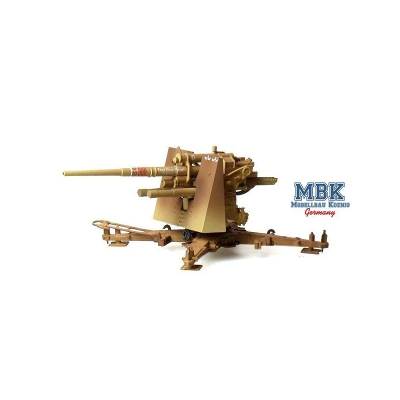 Maquette 8,8 cm Flak 18 - 19 Flak Div., El Alamein 1942