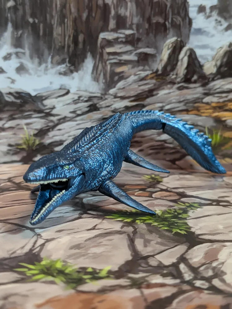 Blokees – Jurassic World Terraventure Ts02 · Mosasaurus (~9cm)