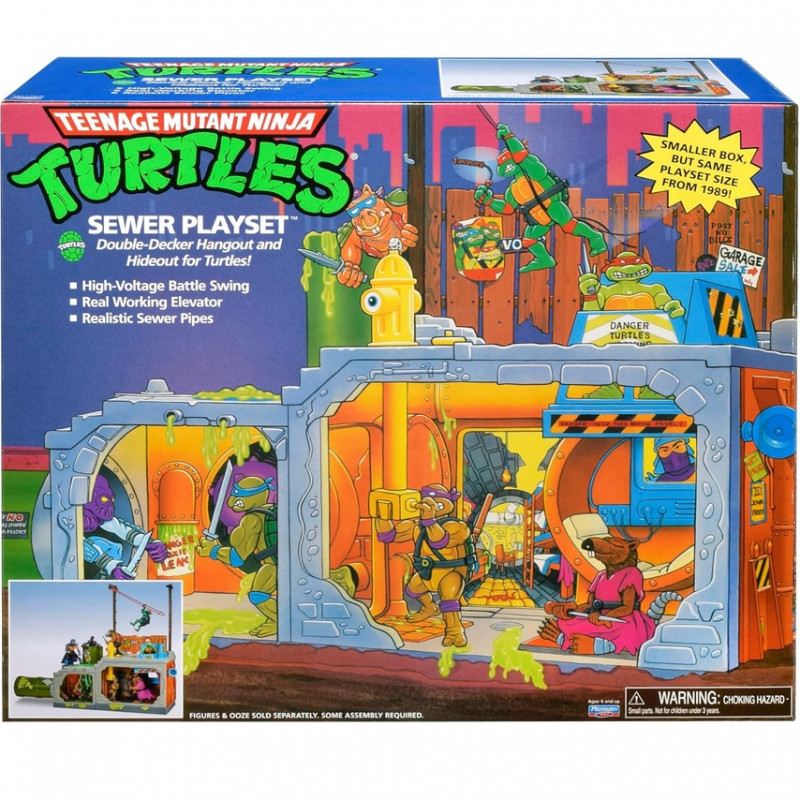 TORTUES NINJA Playset Secret Sewer Lid Playmates – Collection