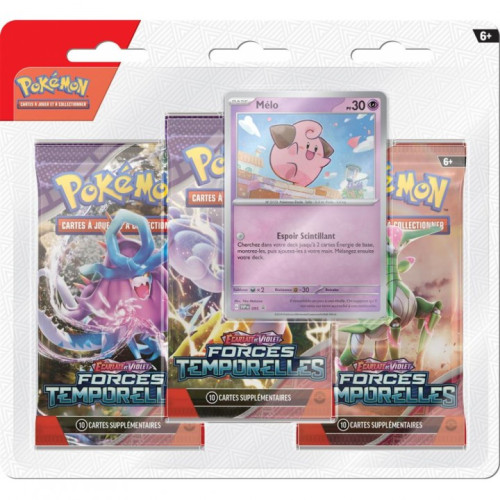 Pokémon Tri-Pack EV05 Forces Temporelles Mélo