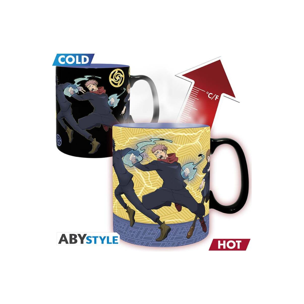 JUJUTSU KAISEN - Groupe - Mug thermoréactif 460ml